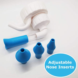Complete Rinse™ - Sinus Rinse System Includes 30 Day Supply of Saline